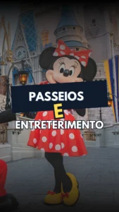 Como pedir informações sobre ingressos, Como perguntar direções e horários de transporte,  Como interagir em parques temáticos (Disney, Universal)